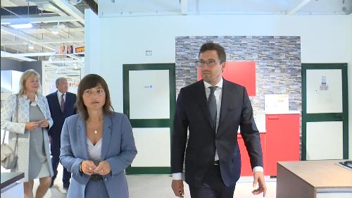 Debora Serracchiani (Presidente Regione Friuli Venezia Giulia) all'inaugurazione del nuovo punto vendita Dipo - Zoppola 25/07/2017